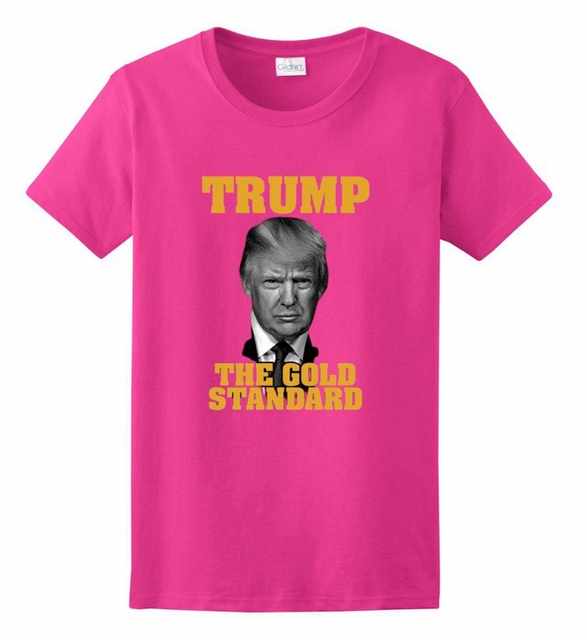 THE GOLD STANDARD - METALLIC Pink Color T-SHIRTS