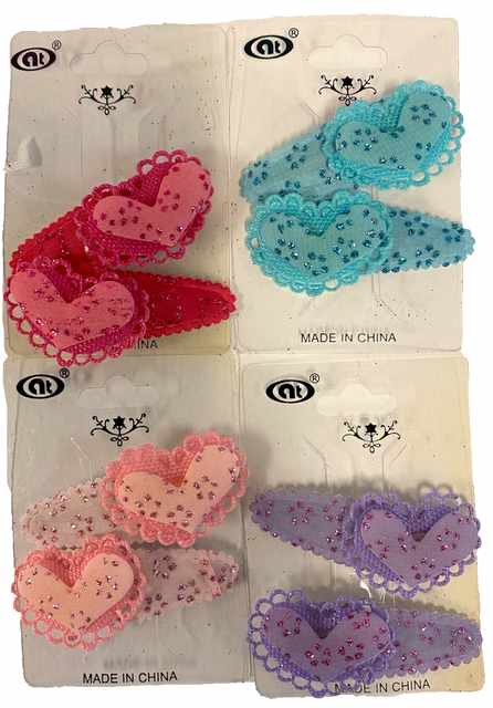 Wholesale Heart Shape HAIR Clip