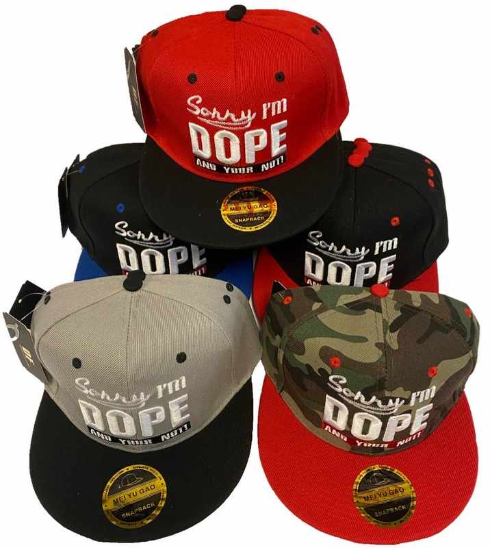 Wholesale Sorry I'M DOPE and YOU R NOT Snapback BASEBALL Cap/Hat