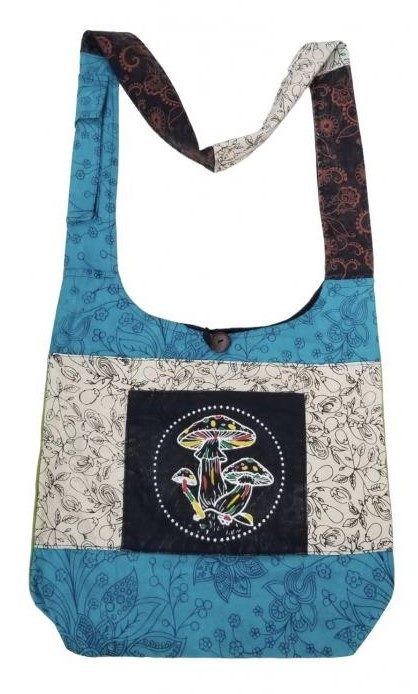 Wholesale COTTON Mushroom Sling Bag