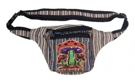 Wholesale COTTON Mushroom Fanny Pack