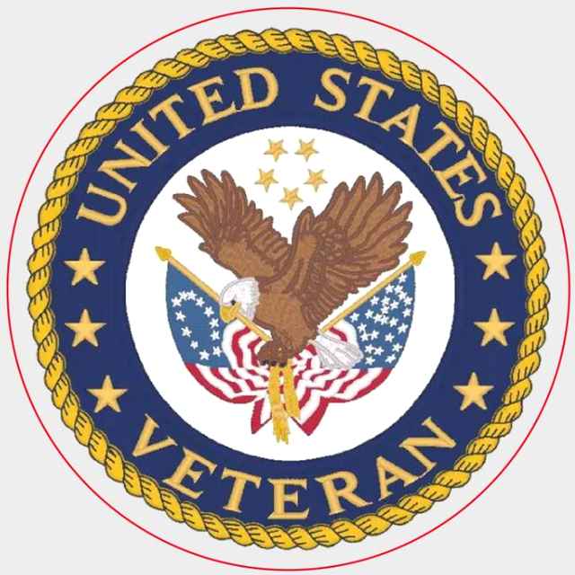 UNITED STATES VETERAN Car Bumper REFRIGERATOR Reusable MAGNET