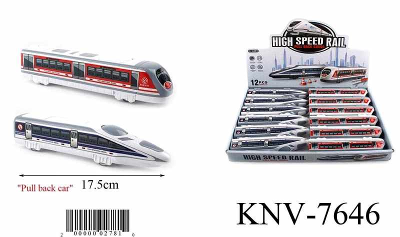 Wholesale Pull Back CAR of High-Speed Rail Train
