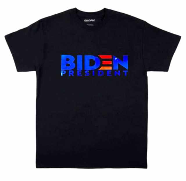 Wholesale President Biden Black T-shirts XXXL