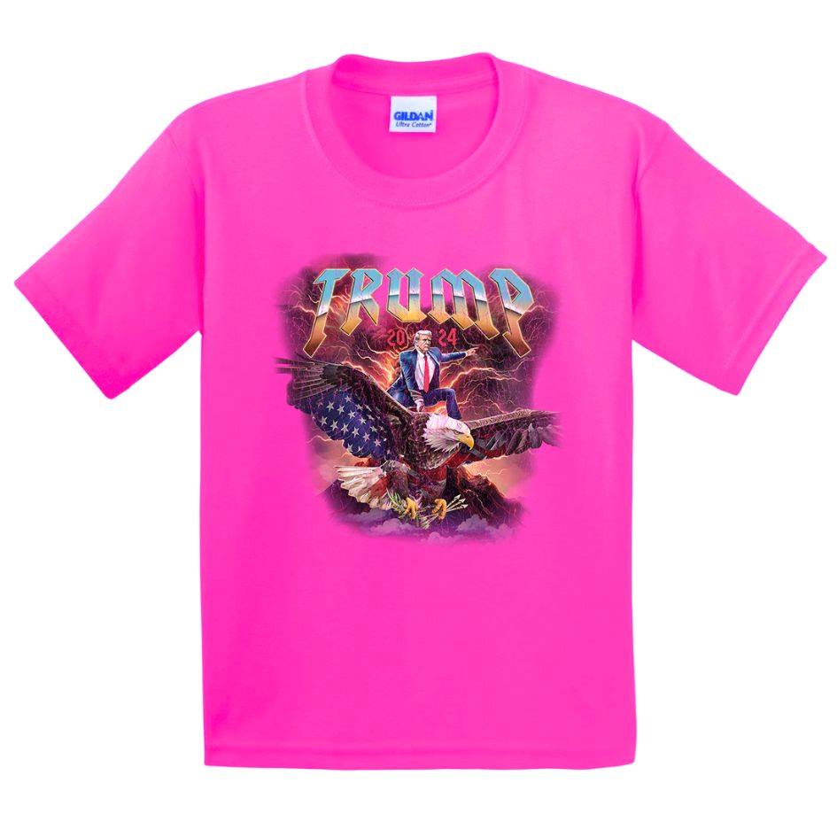 Wholesale T-shirt TRUMP EAGLE RIDER Pink