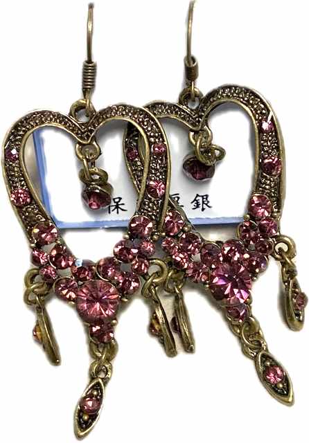 Wholesale Rhinestone VINTAGE Earring