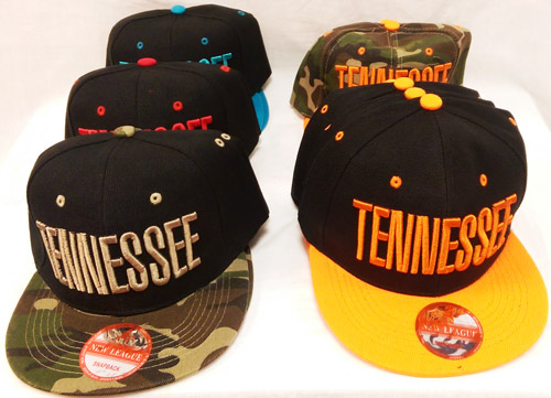 Wholesale Flat Bill Snap Back HAT Tennessee