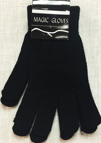 Wholesale Magic Unisex Magic GLOVES Winter GLOVES all black