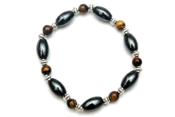 Wholesale HEMATITE Tiger Eye Bracelet