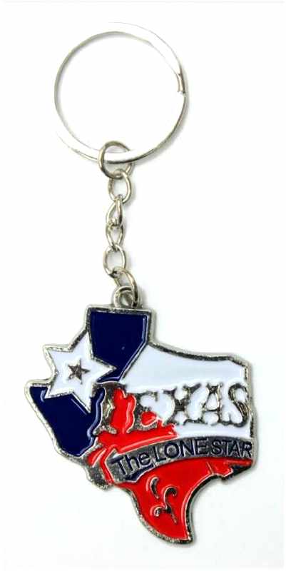 Wholesale Texas Flag KEYCHAIN