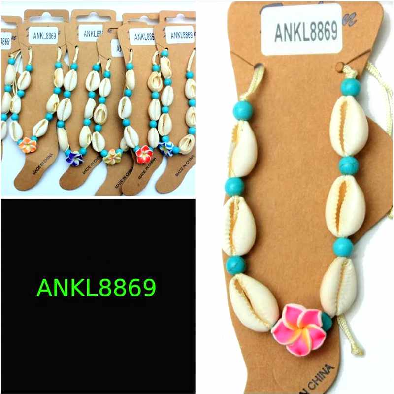 Wholesale Shell Flower ANKLET