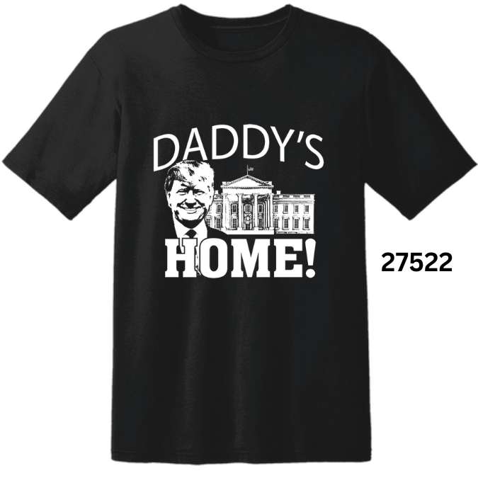 Wholesale Trump T-shirt Daddy's HOME