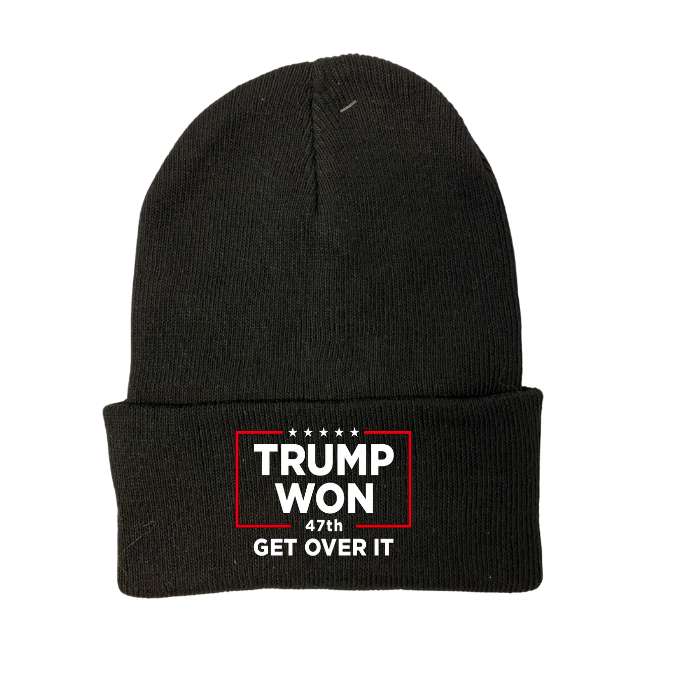 ''Trump Won 47th Get Over It'' WINTER HAT
