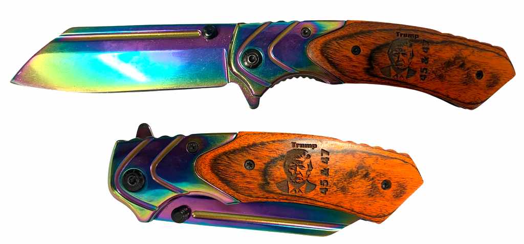 Wholesale 6pcs lot Trump Knife
