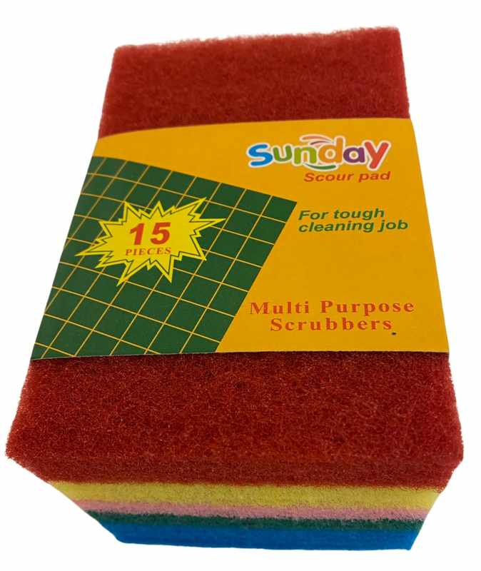 Wholesale 15pcs sponge cleaner Mix color