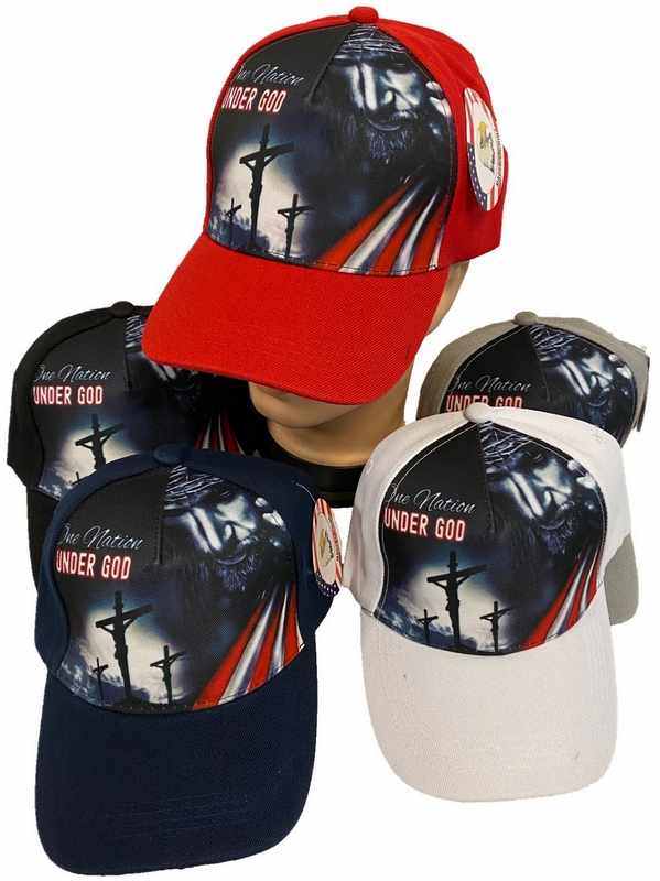 Wholesale One Nation Under God BASEBALL CAP/Hat