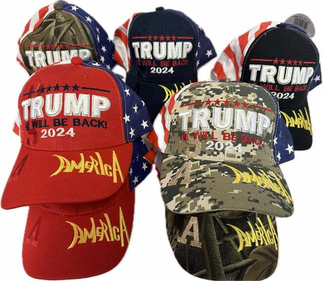 Wholesale Trump ''He Will Be Back'' HAT/Cap