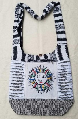 Wholesale Cotton RAZOR Cut Sun moon Bag