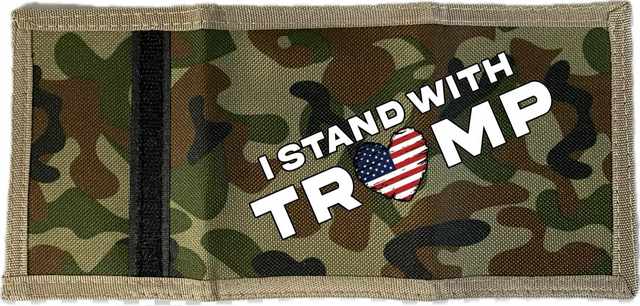 Wholesale I STAND with TRUMP Tri-Fold WALLET