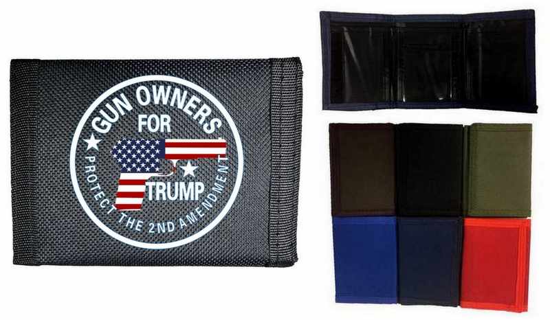 Wholesale GUN OWNER for TRUMP Tri-Fold WALLET Mix