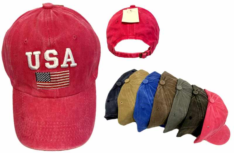Wholesale Prewashed Cloth USA FLAG