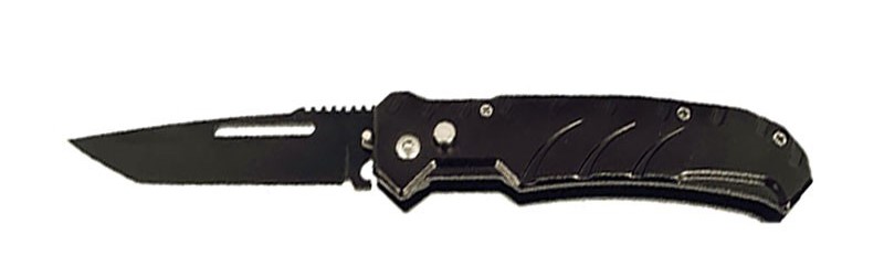 Wholesale 8'' Automatic Knife Clip Point Serrated SWITCHBLADE