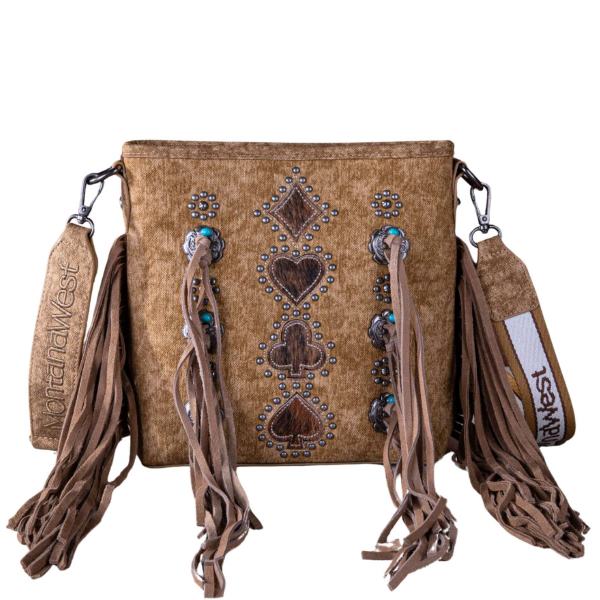 Montana West Fringe Mariposa Concho COLLECTION Crossbody