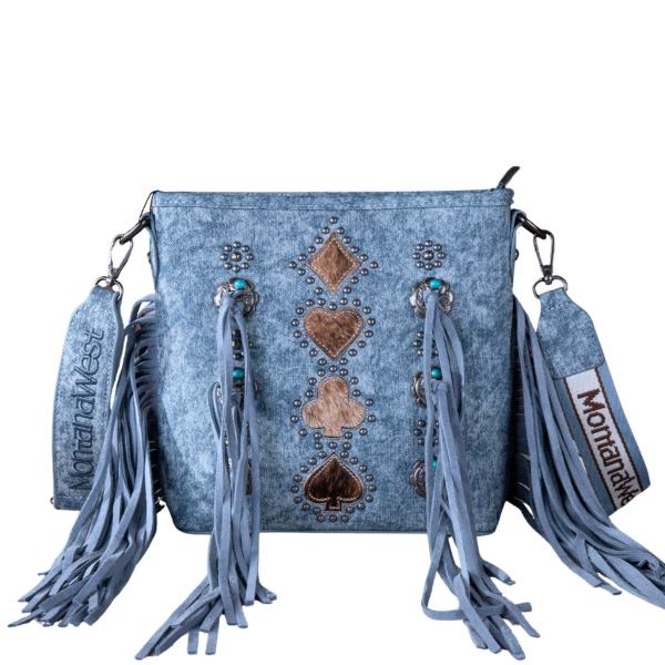 Montana West Fringe Mariposa Concho COLLECTION Crossbody