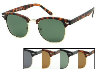 Wholesale PLASTIC Leopard Pattern Fashion SUNGLASSES