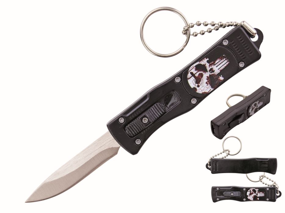 Wholesale 5.25″ Aluminum HANDLE + 1 7/8″ Blade Knife OTF