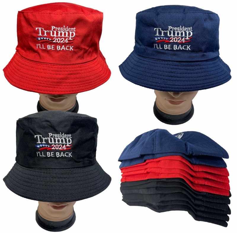 Wholesale Trump 2024 I'll Be Back Bucket HAT