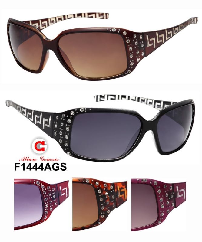 Wholesale Women SUNGLASSES with Rhinestones Assorted Colors