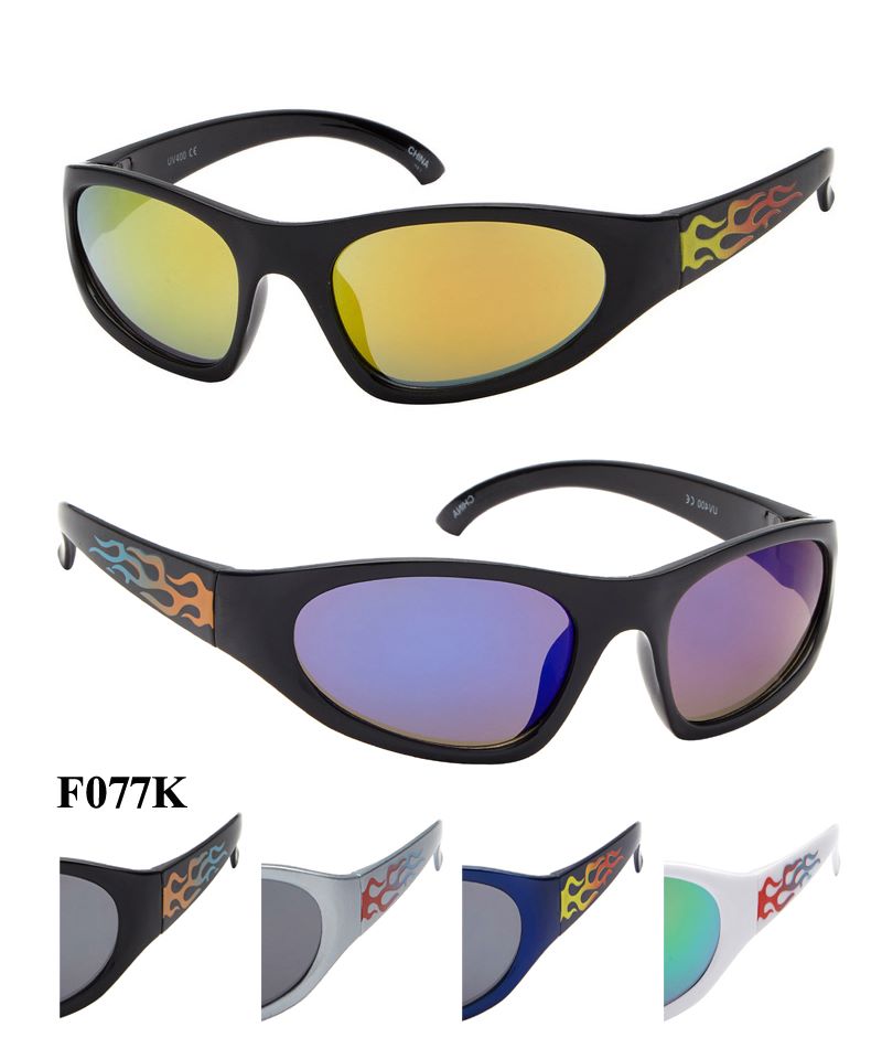 WHOLESALE Fire Design Kids SUNGLASSES