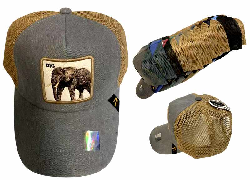 Wholesale Mesh Snapback Trucker HAT Embroidered Patch ''BIG''
