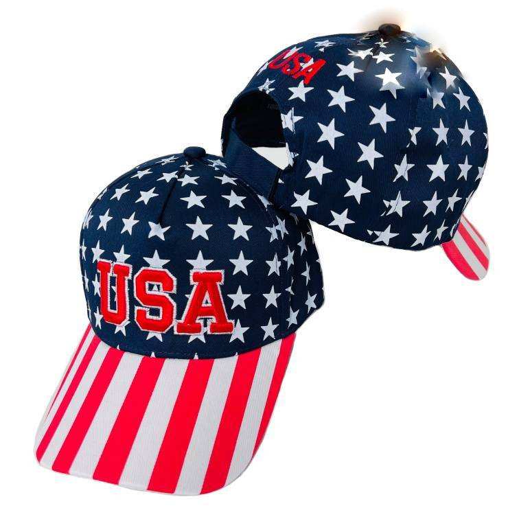 Wholesale USA HAT with Stars and Stripes