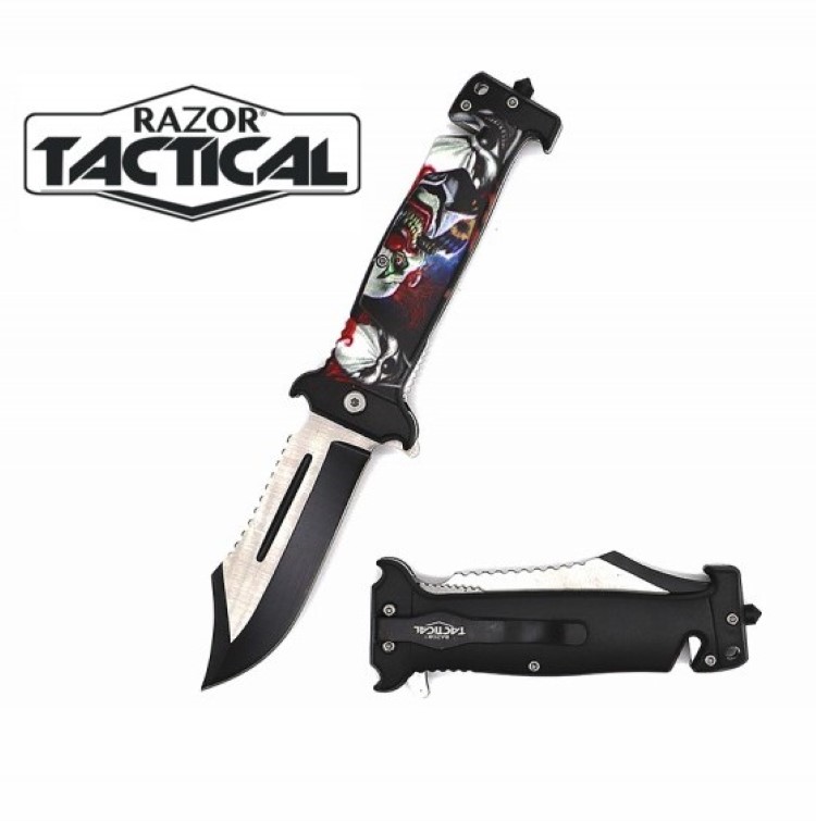 Spring Assist Folding Knife 9.25'' overall