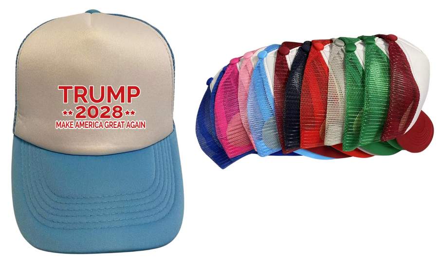 Wholesale Trump2028 Make America Great Again Mesh Trucker HAT