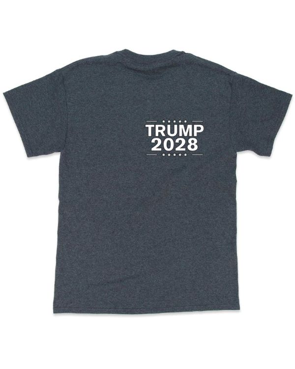 Wholesale T-SHIRT Trump 2028 Dark Heather XXL