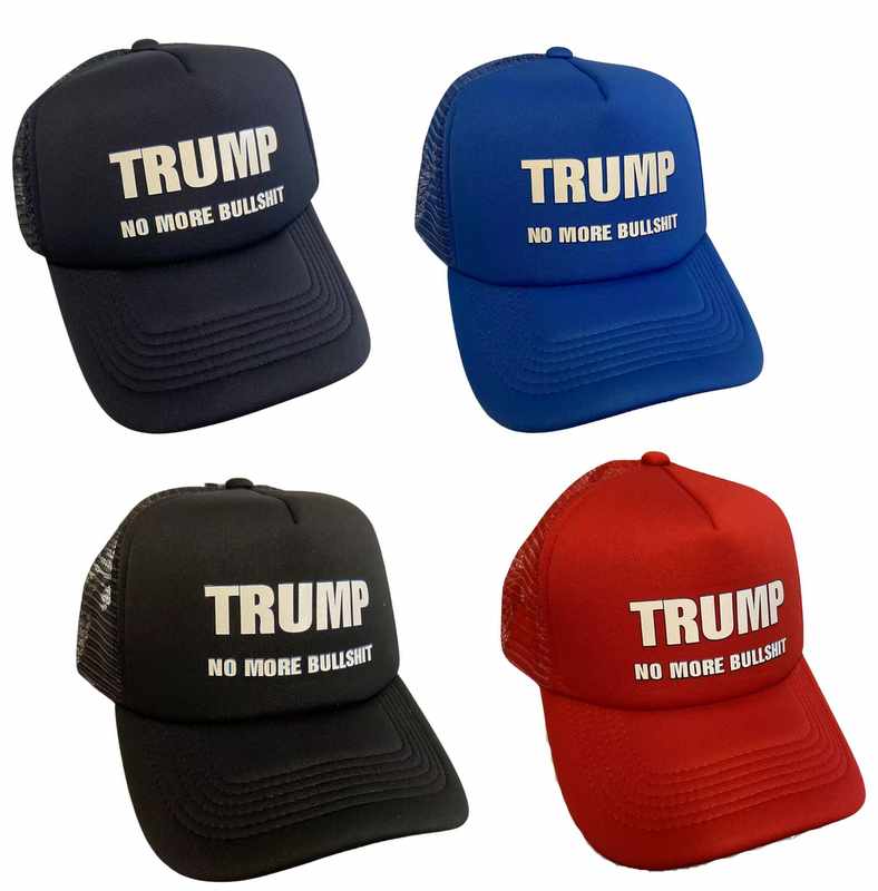 Wholesale Trump No More Bullshit Trucker HAT