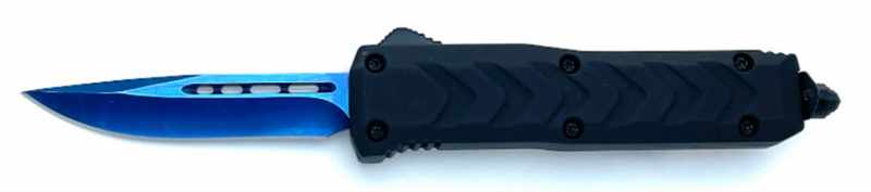 OTF Out the Front Folding Pocket Knife-Blue Color
