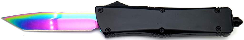 OTF Out the Front Folding Pocket Knife-BK