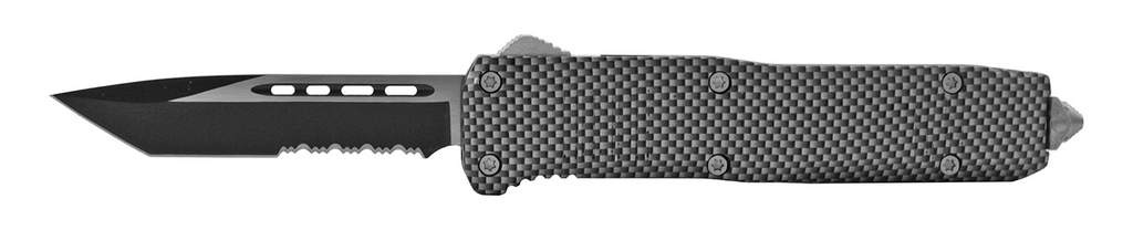 OTF Out the Front Folding Pocket Knife- BK/Gray
