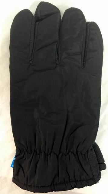 Winter Black color GLOVE with Inside Lining and Anti-Slip Grip