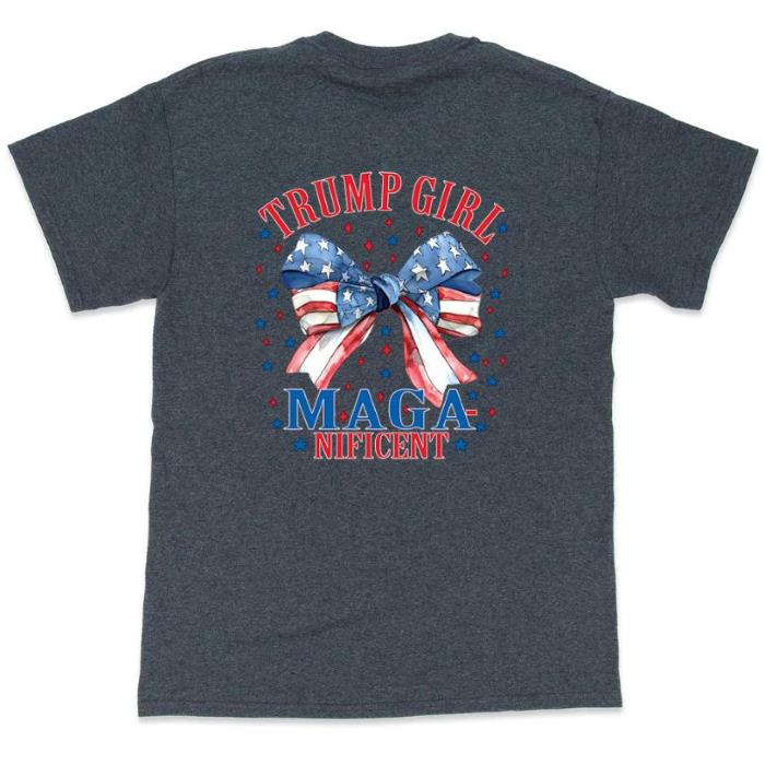 Wholesale T-SHIRT Trump Girl MAGA Nificent