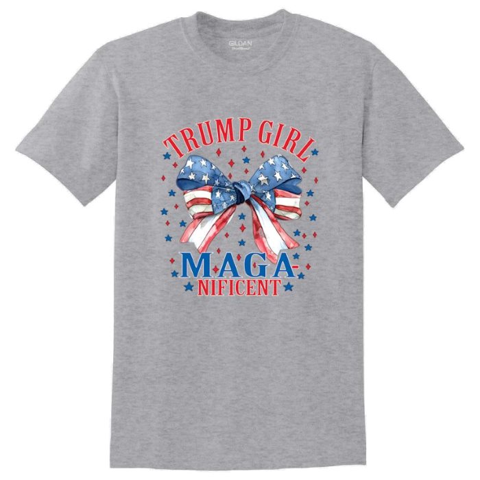Wholesale T-SHIRT Trump Girl MAGA Nificent