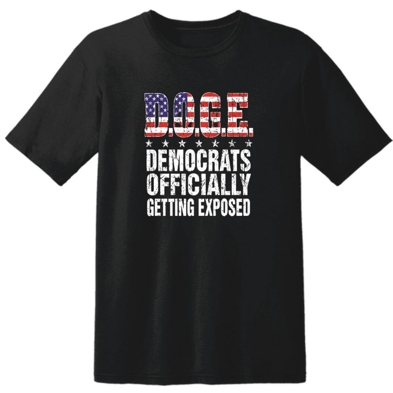 Wholesale T-SHIRT DOGE Democrats Officially Getting Exposed
