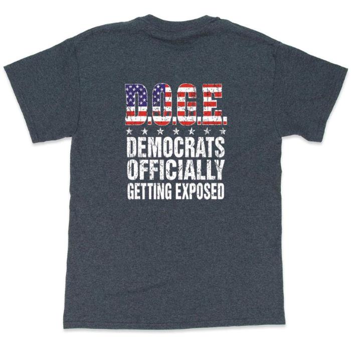 Wholesale T-SHIRT DOGE Democrats Officially Getting Exposed