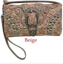 Wholesale Beige BUCKLE Wallet Purse
