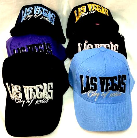 Las Vegas ( City of Fun) BASEBALL Cap/ Hat assorted colors