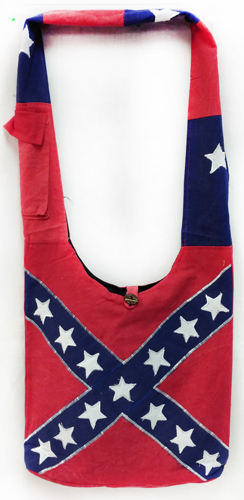 Wholesale Nepal Hobo BAGS Tie Dye Colors with Rebel Flag Pattern